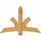 Ekena Millwork Davenport Rough Sawn Timber Gable Bracket, Western Red Cedar, 60"W x 40"H x 6"D x 6"F, 16/12 Pitch GBW060X40X0606DAV00RWR - alternate 1